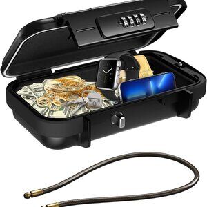 Anti-Theft Portable Safe and Vault Lock Box (1 Pack(Any Color))